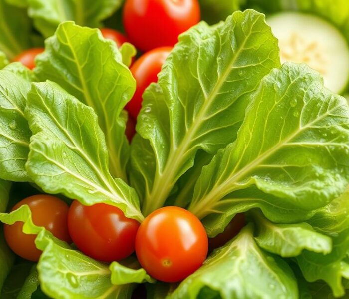 Sałata rzymska – właściwości zdrowotne i wartość odżywcza