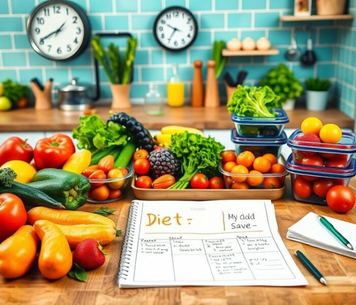Samodzielne planowanie diety – jak ustalić cele i oszczędzać czas?