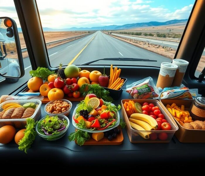 Jadłospis dla kierowcy tira – zdrowe posiłki w trasie
