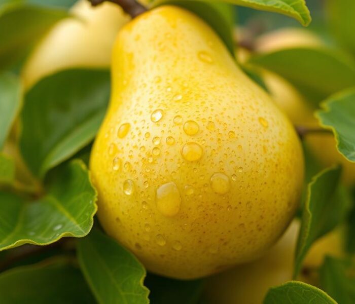 Gruszka nashi – zdrowotne właściwości i korzyści dla skóry