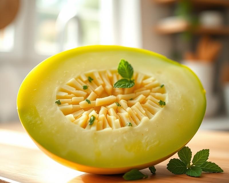 Melon miodowy – właściwości zdrowotne i zastosowania w diecie