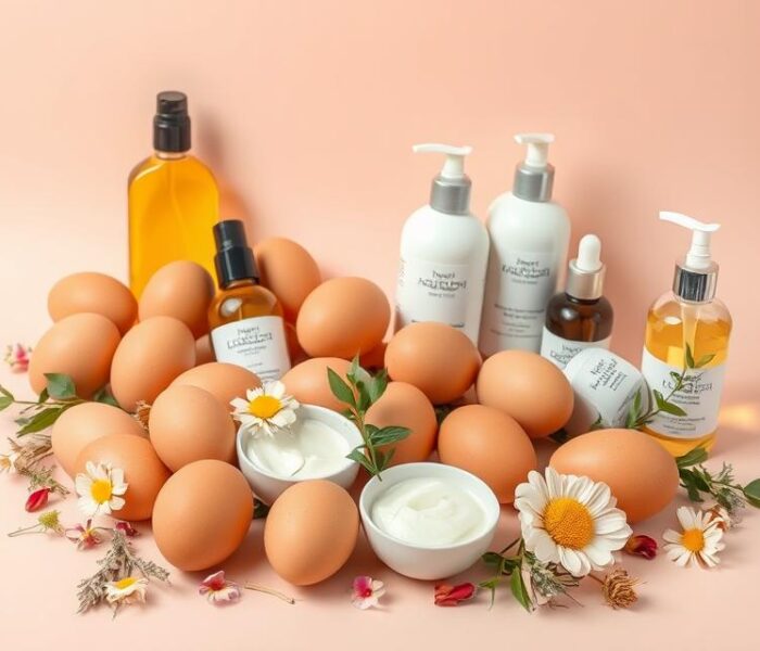Jajka w kosmetykach – sekret zdrowej skóry i włosów
