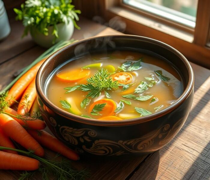 Rosół na diecie – zdrowe przepisy i odżywcze właściwości
